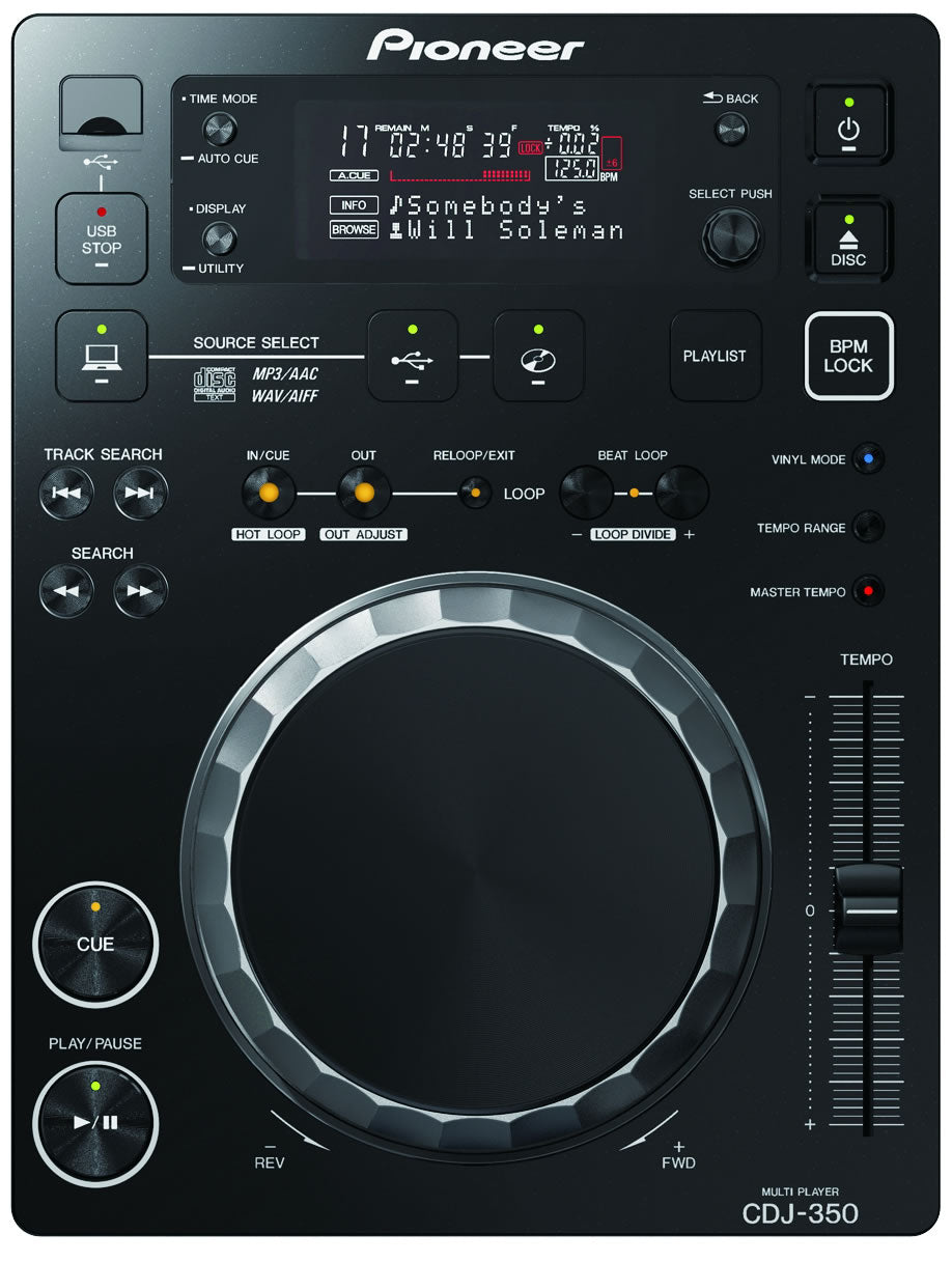 Pioneer CDJ-350 + DJM-350 Rekordbox Combo