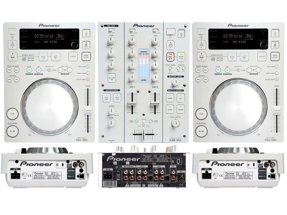 Pioneer CDJ-350 + DJM-350 Rekordbox Combo – AudioThroneZA